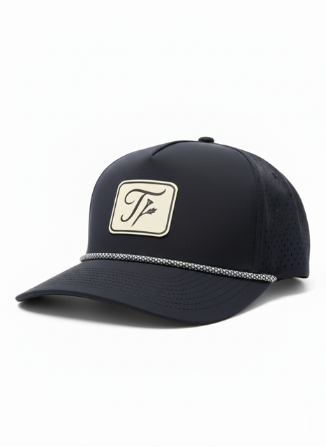 T Patch Performance Hat- Black